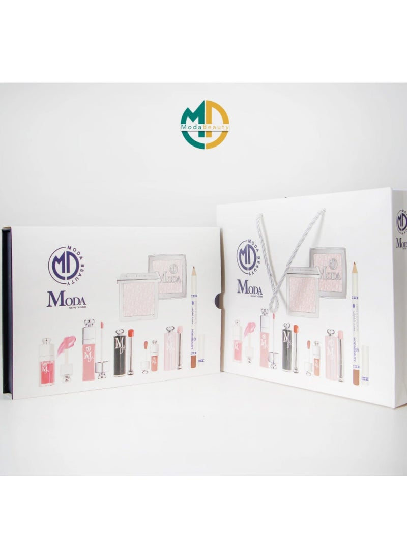 مودا بوكس ميني مودا –  مجموعة مكياج فاخرة متكاملة (7 قطع) - Image 4